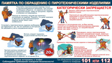 Памятка по обращению с пиротехническими изделиями Памятка по обращению с пиротехническими изделиями.