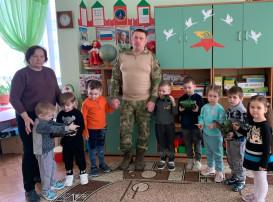 Встреча с участником СВО. Встреча с участником СВО.