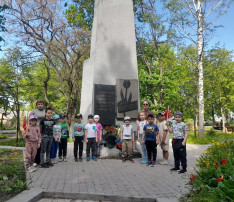 Экскурсия в сквер Афганской славы Экскурсия в сквер Афганской славы.